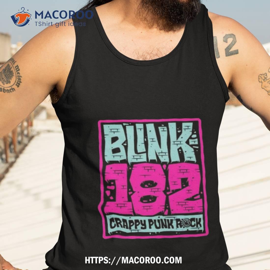 Blink 182 Wall Crappy Punk Rock T Shirt Blink 182 Wall Crappy Punk Rock T Shirt