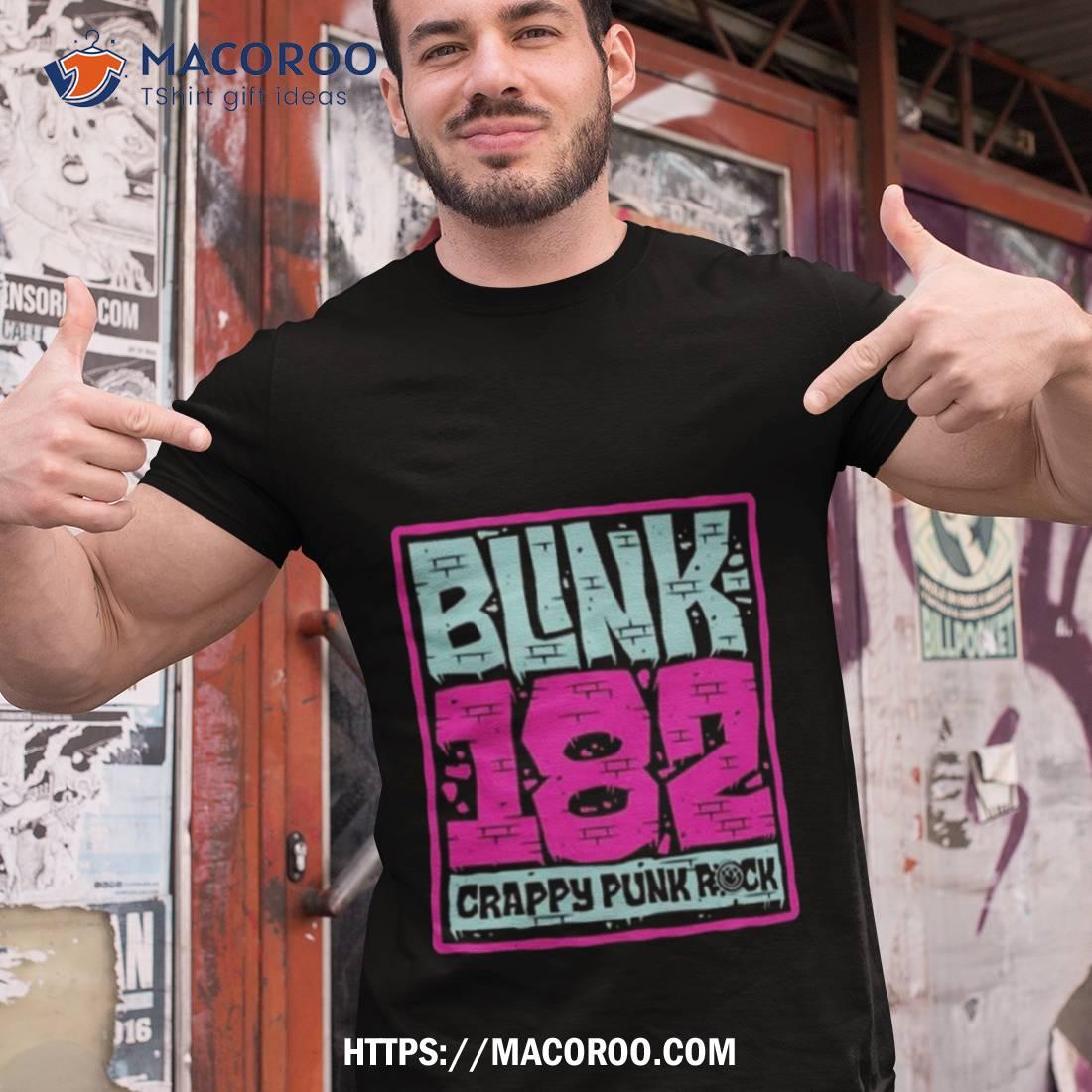 Blink 182 Wall Crappy Punk Rock T Shirt Blink 182 Wall Crappy Punk Rock T Shirt