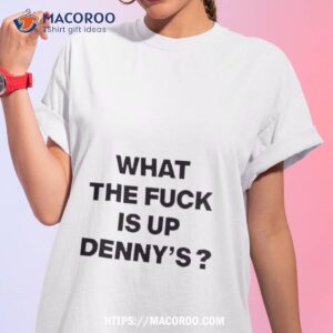 Blink-182 Denny Shirt What The Fuck Is Up Denny's T-Shirt