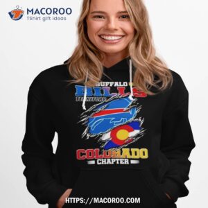 Blood Inside Buffalo Bills Territory Colorado Chapter T Shirt