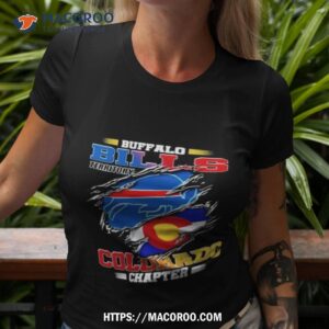 Blood Inside Buffalo Bills Territory Colorado Chapter T Shirt