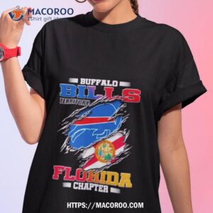 Blood Inside Buffalo Bills Territory Florida Chapter T Shirt