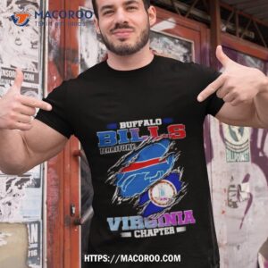 Blood Inside Buffalo Bills Territory Virginia Chapter T Shirt