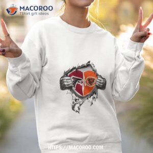 blood inside me atlanta falcons and chicago bears 2023 shirt sweatshirt 2