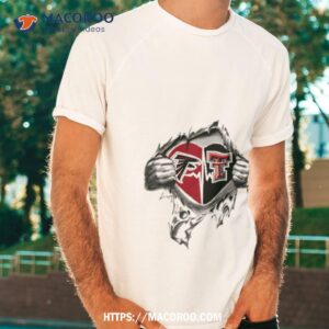 blood inside me atlanta falcons and texas tech red raiders 2023 shirt tshirt