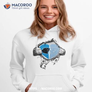 blood inside me carolina panthers and north carolina tar heels 2023 shirt hoodie 1