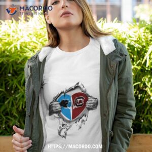 Blood Inside Me Carolina Panthers And South Carolina Gamecocks 2023 Shirt