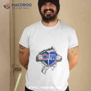Blood Inside Me Chicago Cubs And Kentucky Wildcats 2023 Shirt