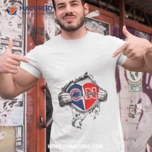 Blood Inside Me Chicago Cubs And Nebraska Huskers 2023 Shirt