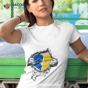 blood inside me detroit lions and michigan wolverines 2023 shirt tshirt 1