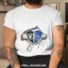 Blood Inside Me Las Vegas Raiders And Los Angeles Dodgers 2023 Shirt