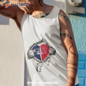 blood inside me new england patriots and boston red sox 2023 shirt tank top 1
