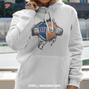 blood inside me new york giants and new york islanders 2023 shirt hoodie 2