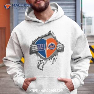 Blood Inside Me New York Giants And New York Mets 2023 Shirt