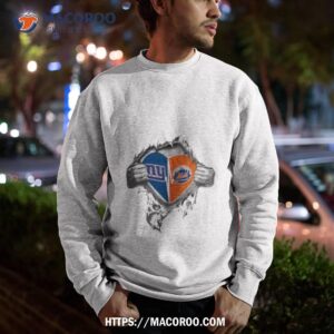 blood inside me new york giants and new york mets 2023 shirt sweatshirt