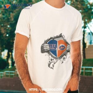 Blood Inside Me New York Giants And New York Mets 2023 Shirt