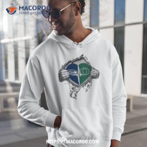 Blood Inside Me Seattle Seahawks And Oregon Ducks 2023 Shirt