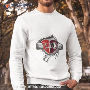 blood inside me tampa bay buccaneers and florida state seminoles 2023 shirt sweatshirt