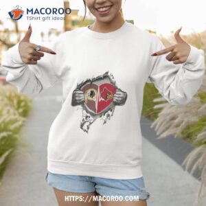 Blood Inside Me Washington Redskins And Arizona Cardinals 2023 Shirt 2 blood inside me washington redskins and arizona cardinals 2023 shirt sweatshirt 1