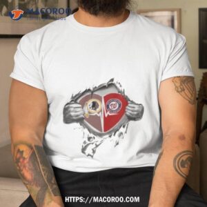 Blood Inside Me Washington Redskins And Washington Nationals 2023 Shirt