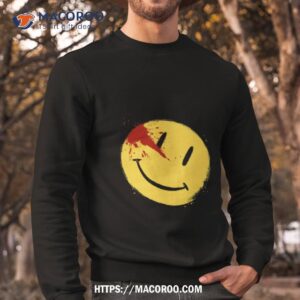 bloody smile watchmen icon shirt sweatshirt