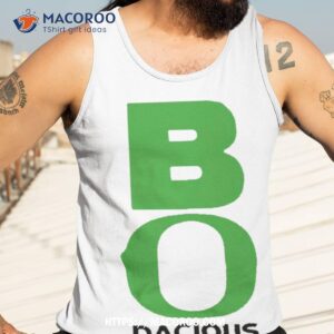 bo dacious oregon duck shirt tank top 3