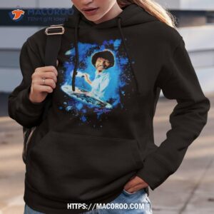 Bob Ross Painting Space And Galaxy Shirt