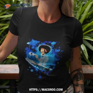 Bob Ross Painting Space And Galaxy Shirt