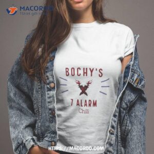 bochy s 7 alarm chili shirt tshirt 2