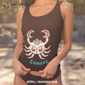 Boho Zodiac Sign Cancer Astrology Watercolor Shirt