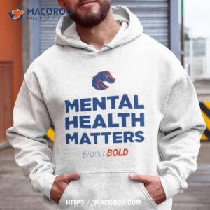 Boise State Broncos Broncobold Mental Health Matters T Shirt