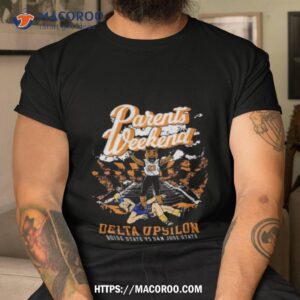 boise state du parents weekend fall 2023 shirt tshirt