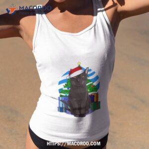 Bombay Cat Santa Christmas Tree Shirt