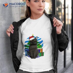 Bombay Cat Santa Christmas Tree Shirt