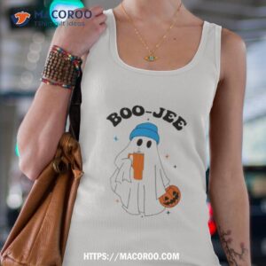 boo jee ghost spooky season halloween shirt tank top 4