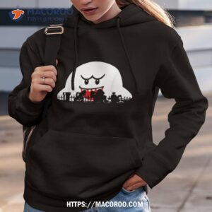 Boo Trick Or Treat Halloween Silhouette Shirt