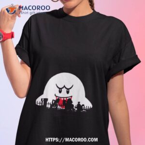 Boo Trick Or Treat Halloween Silhouette Shirt