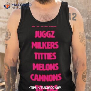 boobies juggz milkers titties melons cannons ta tas knockers shirt tank top