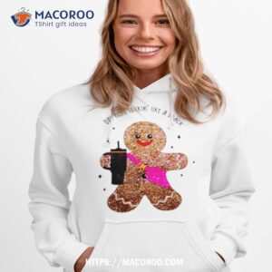 boojee out here lookin like a snack christmas cookie shirt hoodie 1