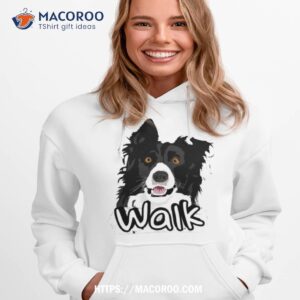 Border Collie Walk Christmas Shirt 1 border collie walk christmas shirt hoodie 1