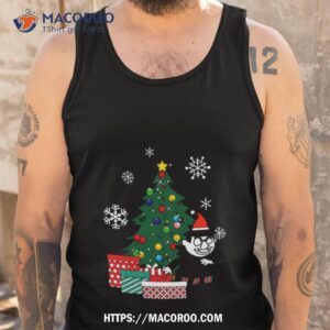boris badenov around the christmas tree shirt tank top
