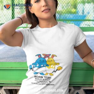 Born To Die World Is A Fuck Catch Em All 1998 I Am Trash Mouse Shirt