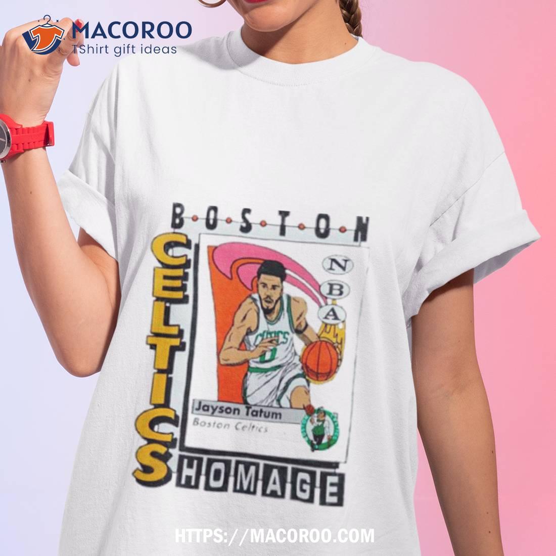 Boston Celtics Trading Card Jayson Tatum Nba Player Shirt Boston Celtics Trading Card Jayson Tatum Nba Player Shirt