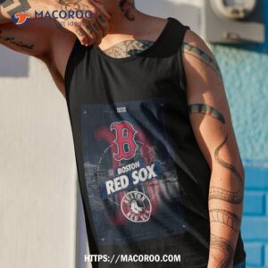 boston red sox city skyline poster shirt tank top 1