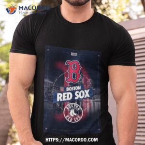 Boston Red Sox City Skyline Poster Shirt