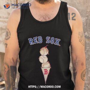 boston red sox triple scoop fringe t shirt tank top
