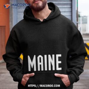 Boston Wearing Maine Warmup Shirt