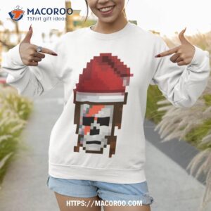 bowie santa shirt sweatshirt 1