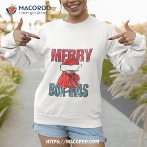 boxing christmas merry box mas boxing shirt sweatshirt