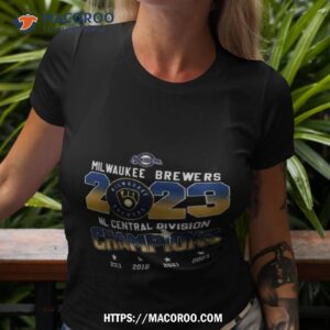brewers 2023 milwaukee brewers nl central division champions t shirt tshirt 3